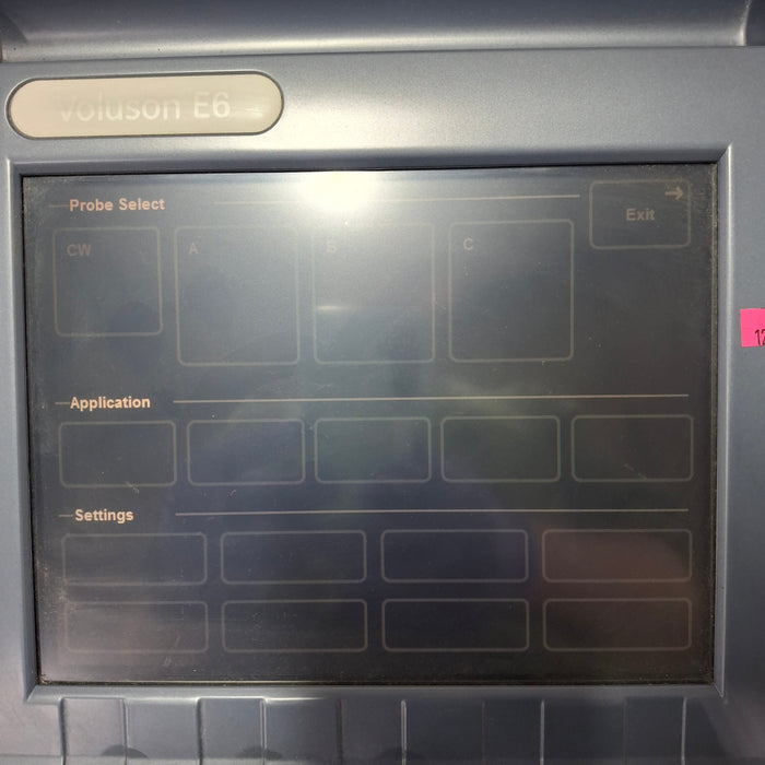 GE Healthcare Voluson E6 Ultrasound
