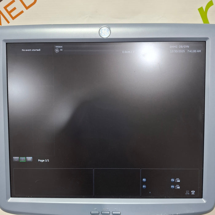 GE Healthcare Voluson E6 Ultrasound