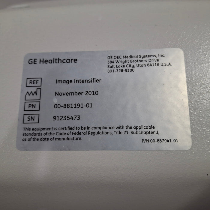 OEC Medical Systems 9900 Elite C-Arm