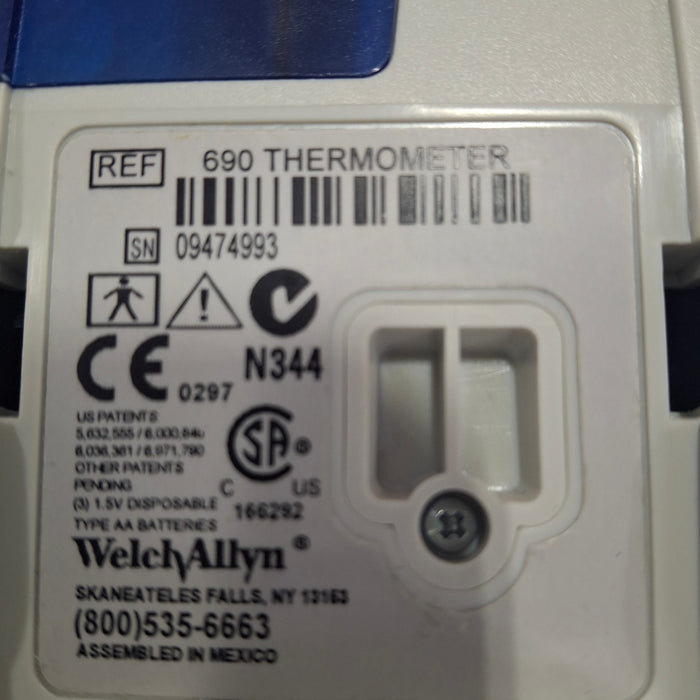 Welch Allyn SureTemp Plus 690 Thermometer