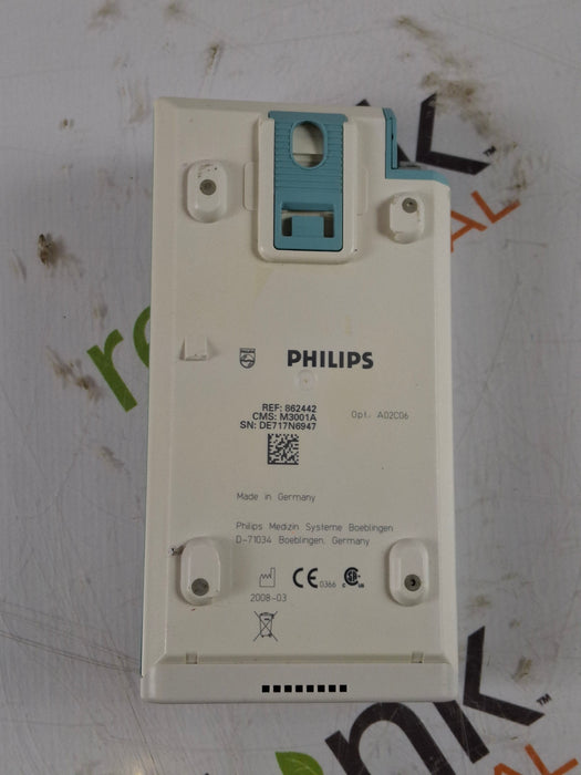 Philips M3001A-A02C06 OxiMax SpO2, NIBP, ECG, Temp, IBP MMS Module