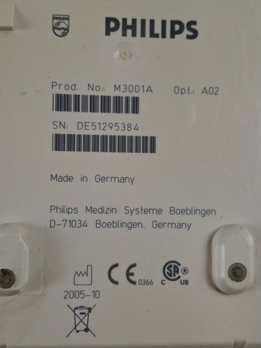 Philips M3001A-A02 OxiMax SpO2, NIBP, ECG MMS Module