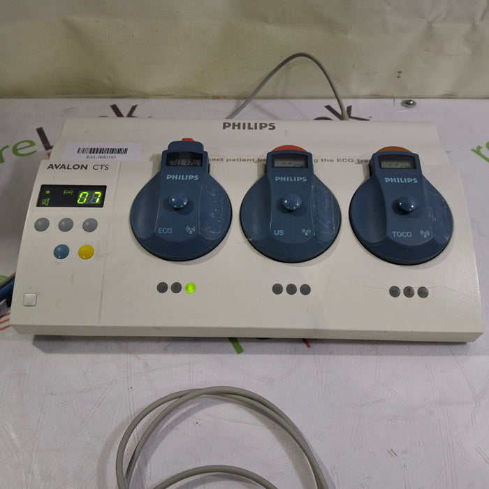 Philips Avalon M2720A CTS w/Transducers Base Station