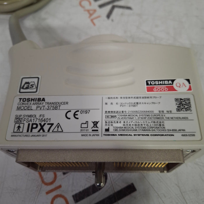 Toshiba PVT-375BT Convex Transducer