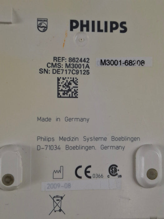 Philips M3001A-A04C06 OxiMax SpO2, NIBP, ECG, Temp, IBP MMS Module