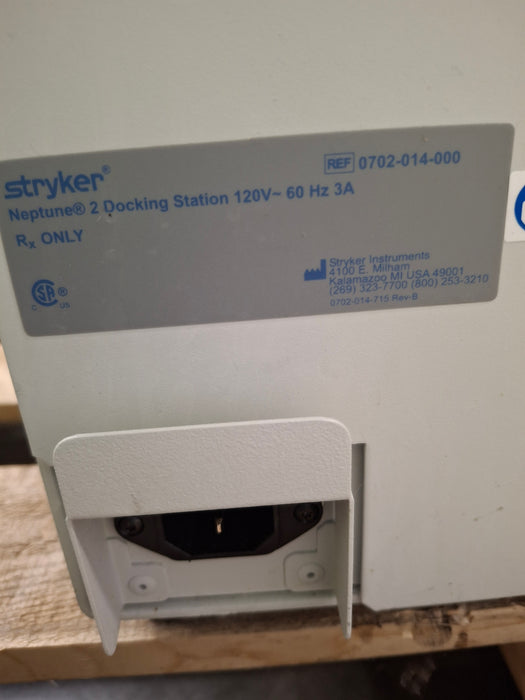 Stryker Neptune 2 Docking Station