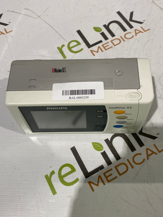 Philips IntelliVue X2 Monitor - Masimo SpO2