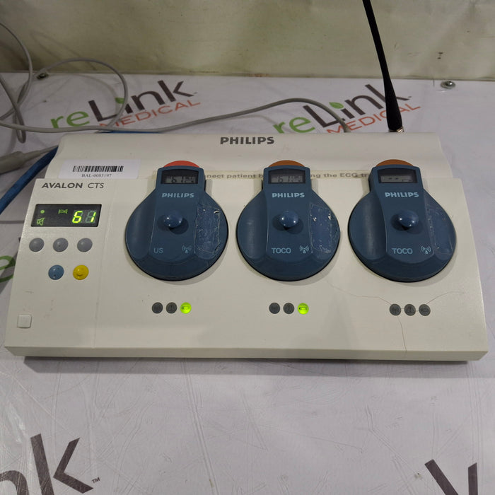 Philips Avalon M2720A CTS w/Transducers Base Station