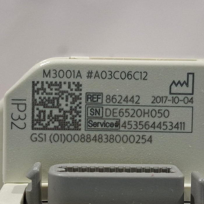 Philips M3001A-A03C06C12 Masimo SpO2, NIBP, 12 lead ECG, Temp, IBP MMS Module