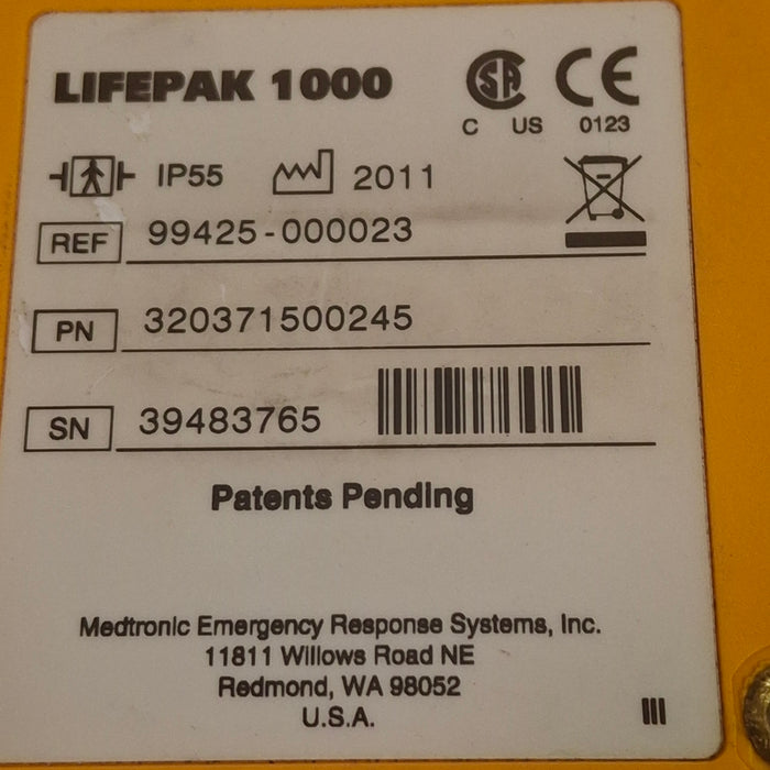 Physio-Control LifePak 1000 AED