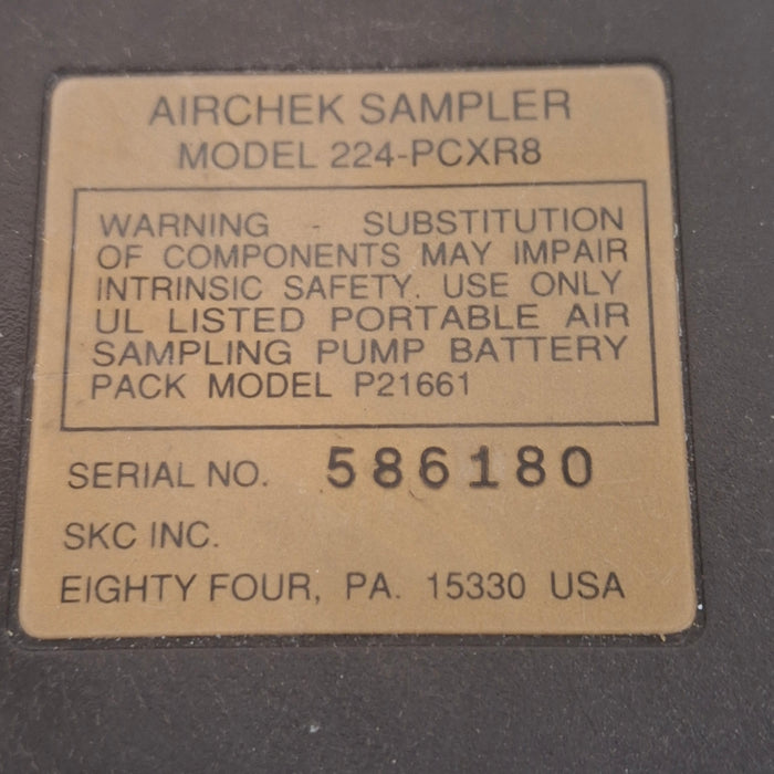 SKC AirCheck 224-PCXR8 Sample Pump