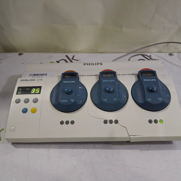 Philips Avalon M2720A CTS w/Transducers Base Station