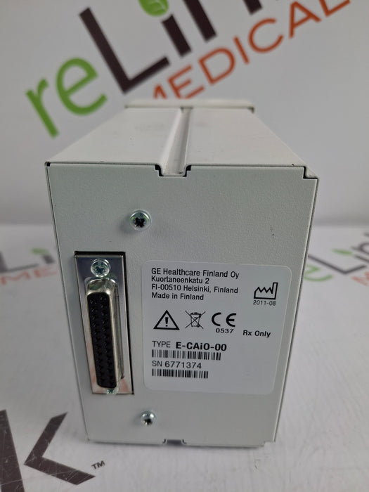 GE Healthcare E-CAiO-00 Gas Exhaust Module