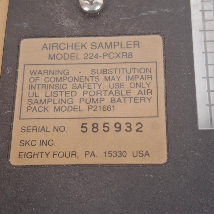 SKC AirCheck 224-PCXR8 Sample Pump