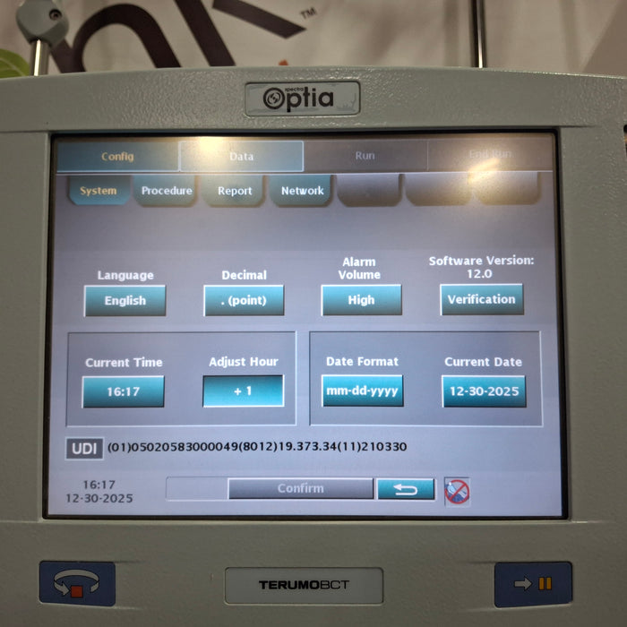 Terumo BCT Spectra Optia Apheresis System