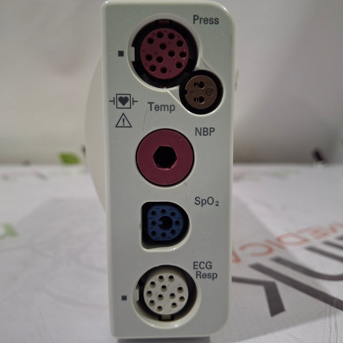 Philips M3001A-A01C06C12 Fast SpO2, NIBP, 12 lead ECG, Temp, IBP MMS Module