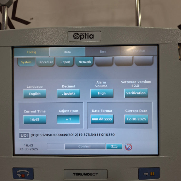 Terumo BCT Spectra Optia Apheresis System