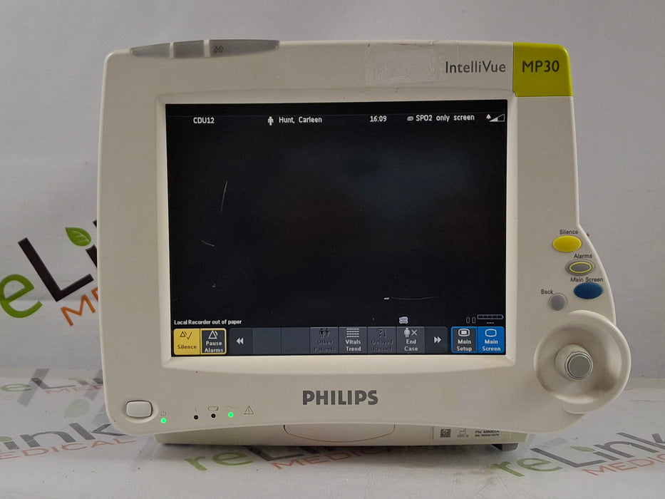 Philips IntelliVue MP30 Patient Monitor