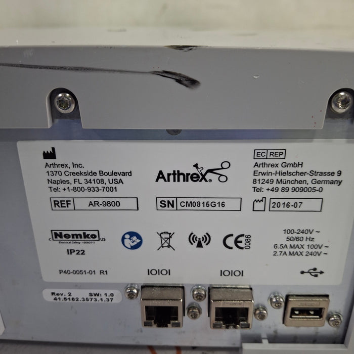 Arthrex Synergy Resection AR-9800 Bipolar Ablation