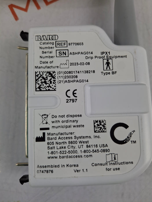 Bard Medical 9770603 Linear Transducer