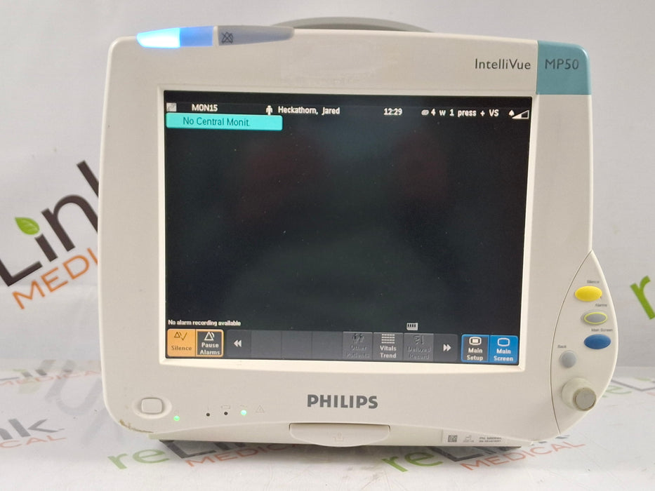 Philips IntelliVue MP50 Patient Monitor