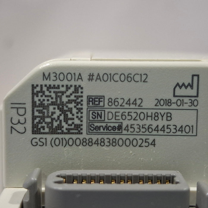 Philips M3001A-A01C06C12 Fast SpO2, NIBP, 12 lead ECG, Temp, IBP MMS Module