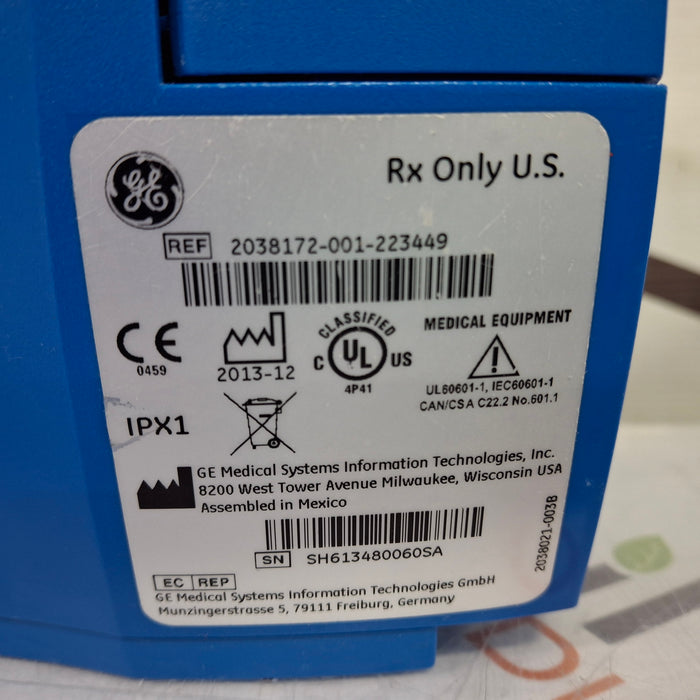 GE Healthcare Dinamap V100 - NIBP, SpO2 Vital Signs Monitor