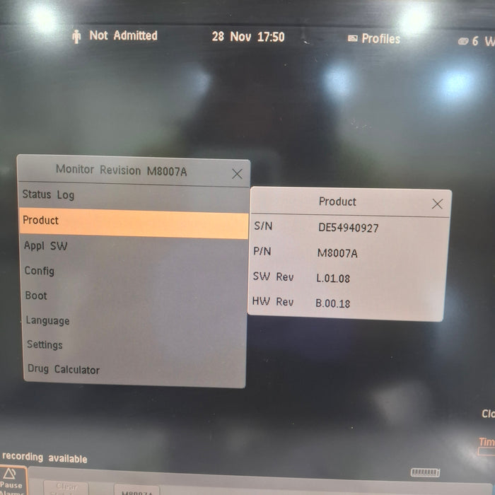Philips IntelliVue MP70 - Anesthesia Patient Monitor
