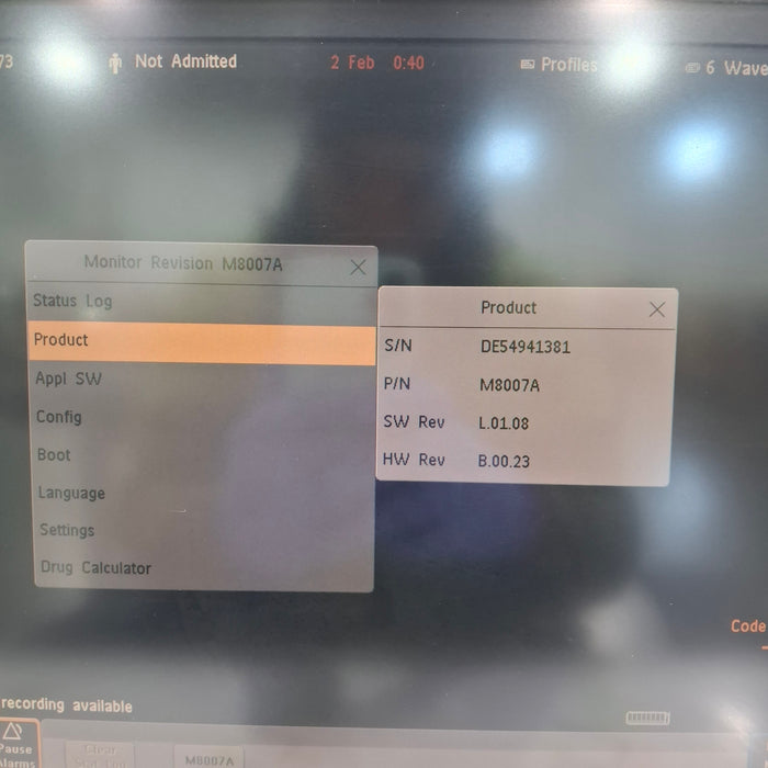 Philips IntelliVue MP70 Patient Monitor