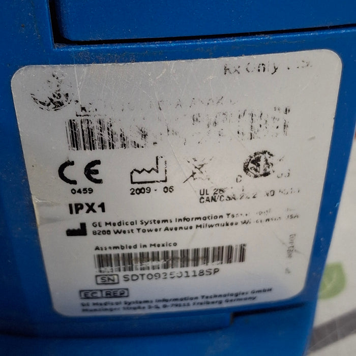 GE Healthcare Dinamap V100 - NIBP, SpO2 Vital Signs Monitor