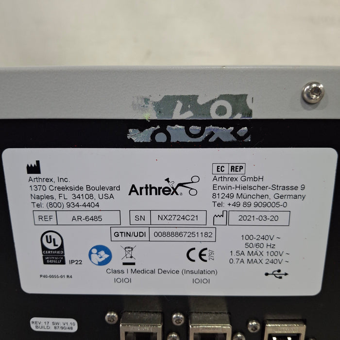 Arthrex Synergy Continuous Wave 4 Arthroscopy Pump