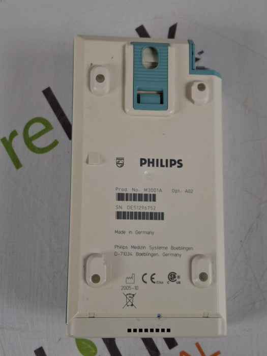 Philips M3001A-A02 OxiMax SpO2, NIBP, ECG MMS Module