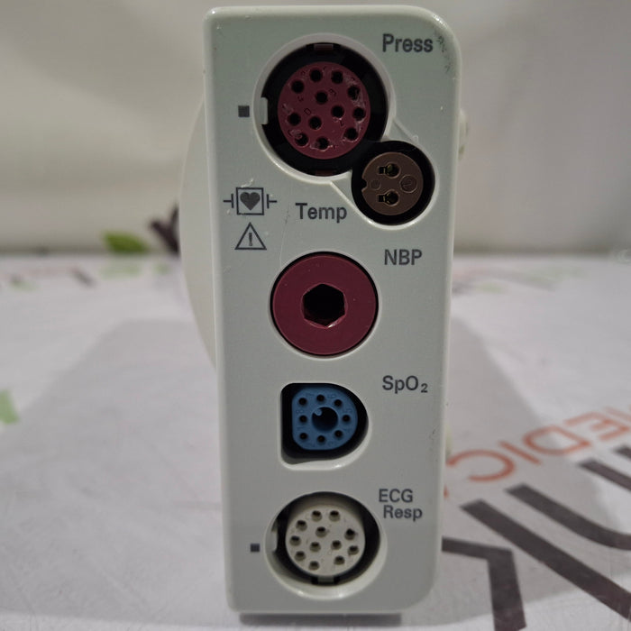 Philips M3001A-A03C06C12 Masimo SpO2, NIBP, 12 lead ECG, Temp, IBP MMS Module