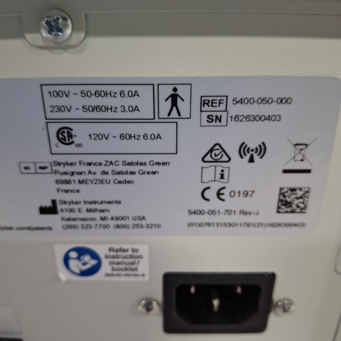 Stryker 5400-050 Core Powered Instrument Driver