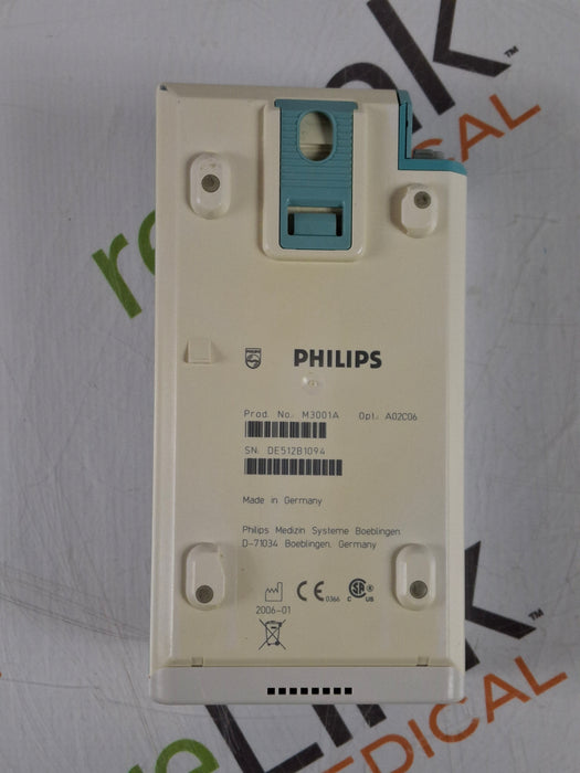 Philips M3001A-A02C06 OxiMax SpO2, NIBP, ECG, Temp, IBP MMS Module