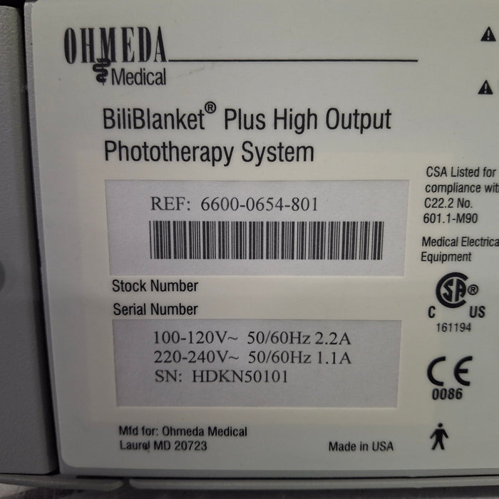 Ohmeda Medical BiliBlanket Plus Phototherapy System