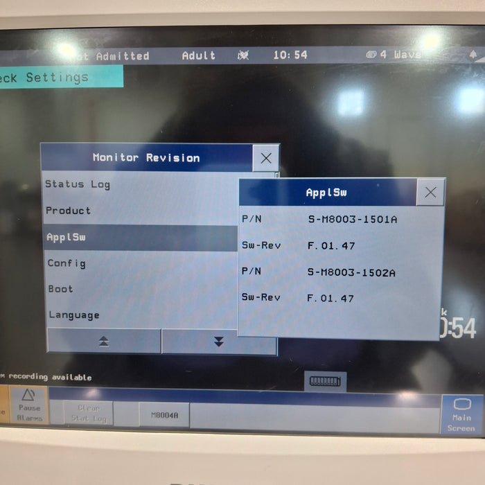 Philips IntelliVue MP50 - Anesthesia Patient Monitor