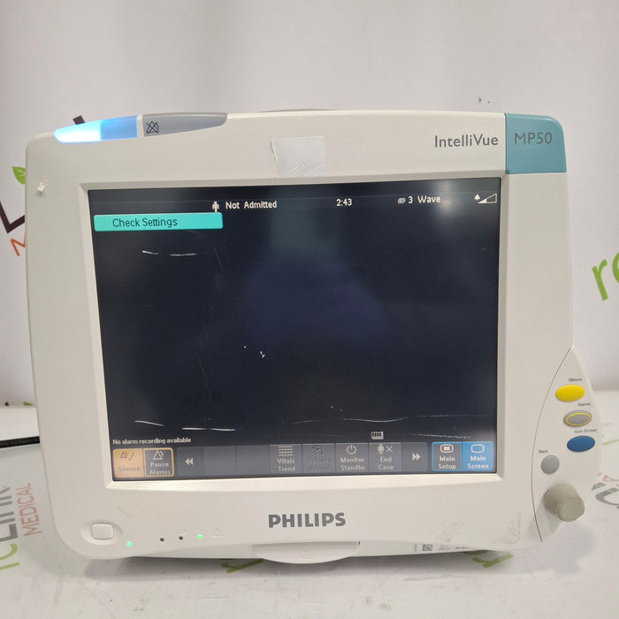 Philips IntelliVue MP50 Patient Monitor