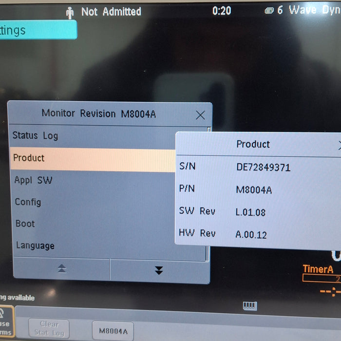 Philips IntelliVue MP50 - Anesthesia Patient Monitor