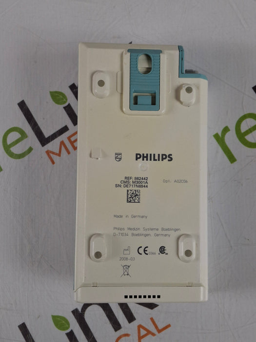 Philips M3001A-A02C06 OxiMax SpO2, NIBP, ECG, Temp, IBP MMS Module