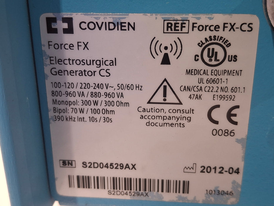Covidien Force FX-CS Electrosurgical Unit