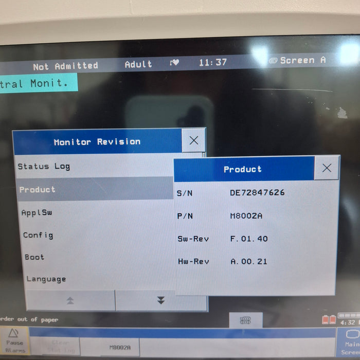Philips IntelliVue MP30 Patient Monitor