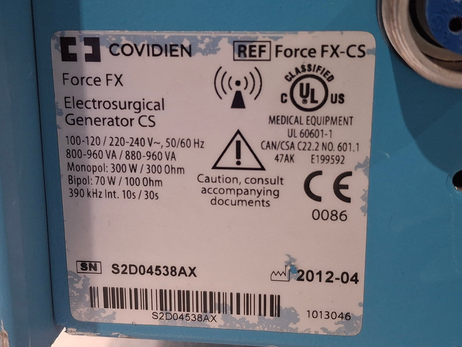 Covidien Force FX-CS Electrosurgical Unit