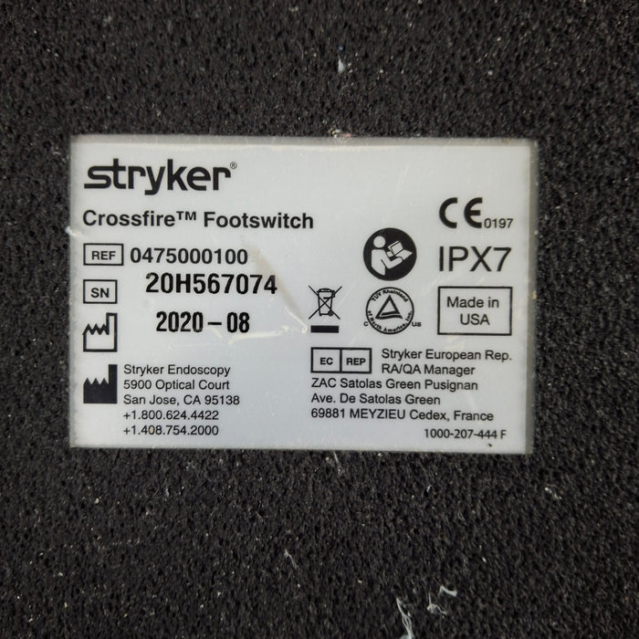 Stryker Crossfire Footswitch