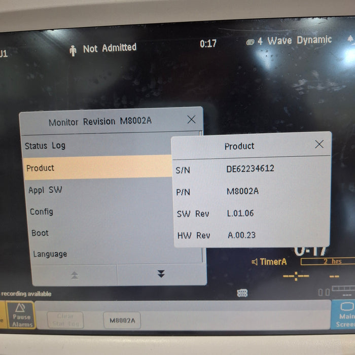 Philips IntelliVue MP30 - Anesthesia Patient Monitor