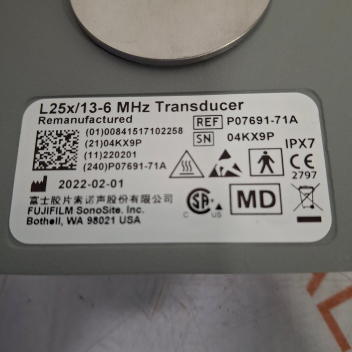 Sonosite L25x/13-6 Linear Transducer