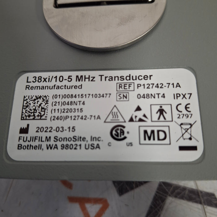 Sonosite L38xi 10-5 MHZ Linear Transducer