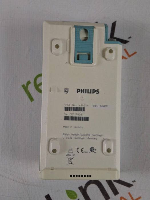 Philips M3001A-A02C06 OxiMax SpO2, NIBP, ECG, Temp, IBP MMS Module
