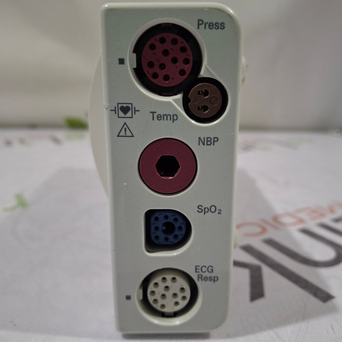 Philips M3001A-A01C06C12 Fast SpO2, NIBP, 12 lead ECG, Temp, IBP MMS Module