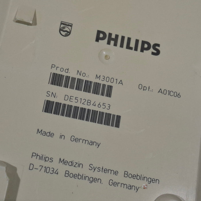 Philips M3001A-A01C06 Fast SpO2, NIBP, ECG, Temp, IBP MMS Module